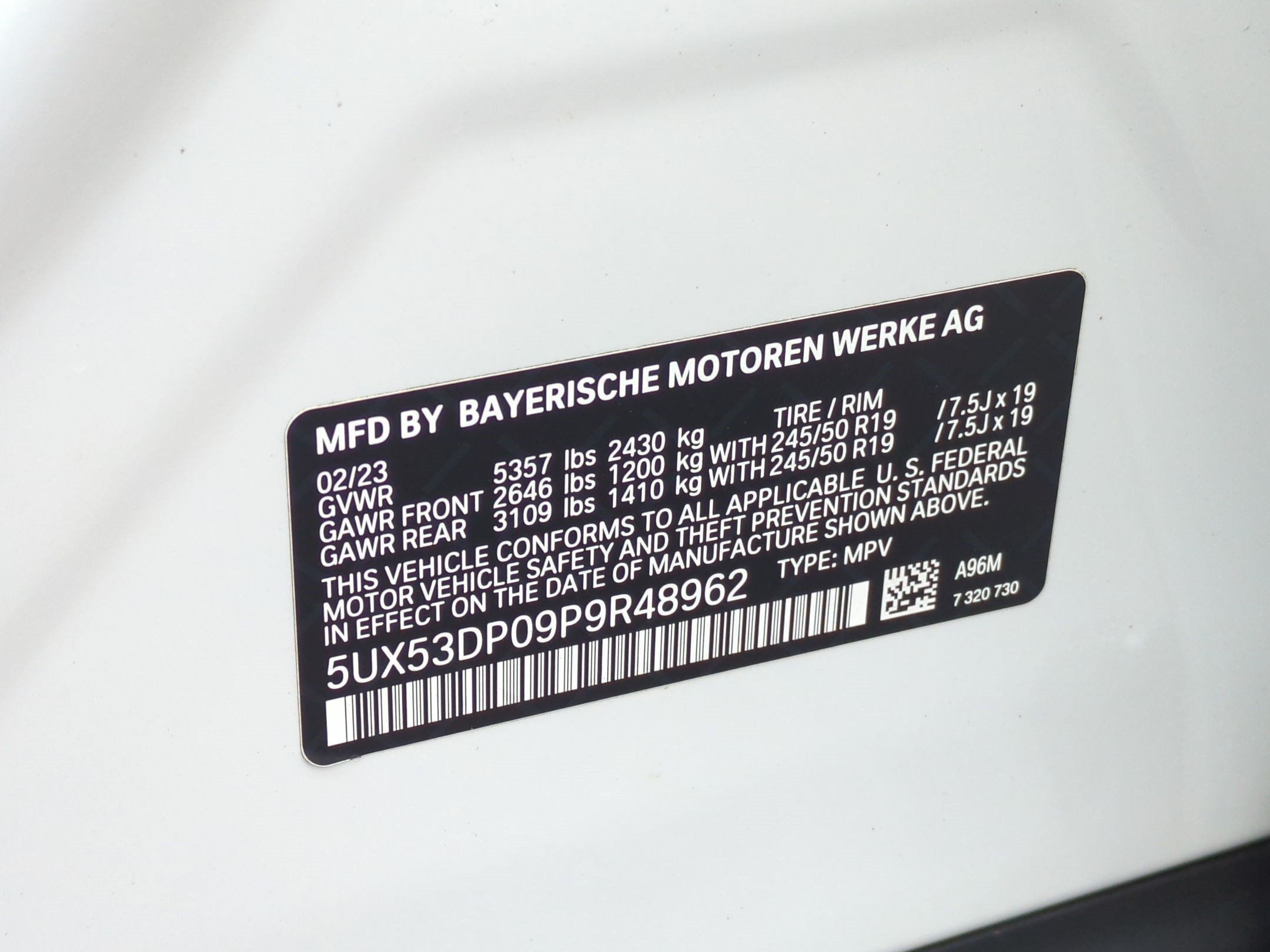 Certified 2023 BMW X3 xDrive30i w/ Premium Package AWD/4WD image 34