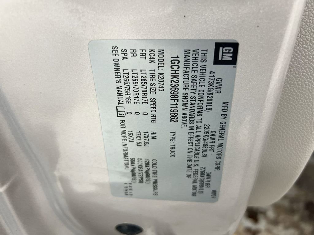 Used 2008 Chevrolet Silverado 2500 LTZ w/ Suspension Package, Off-Road image 27