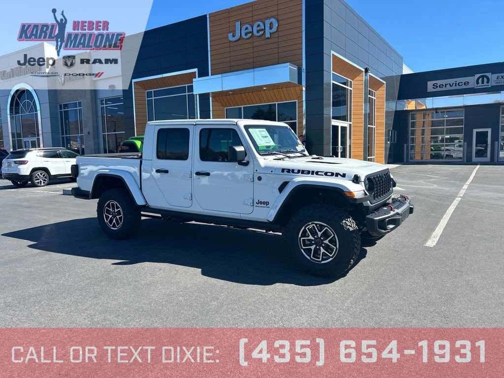 New 2025 Jeep Gladiator Rubicon w/ Safety Group