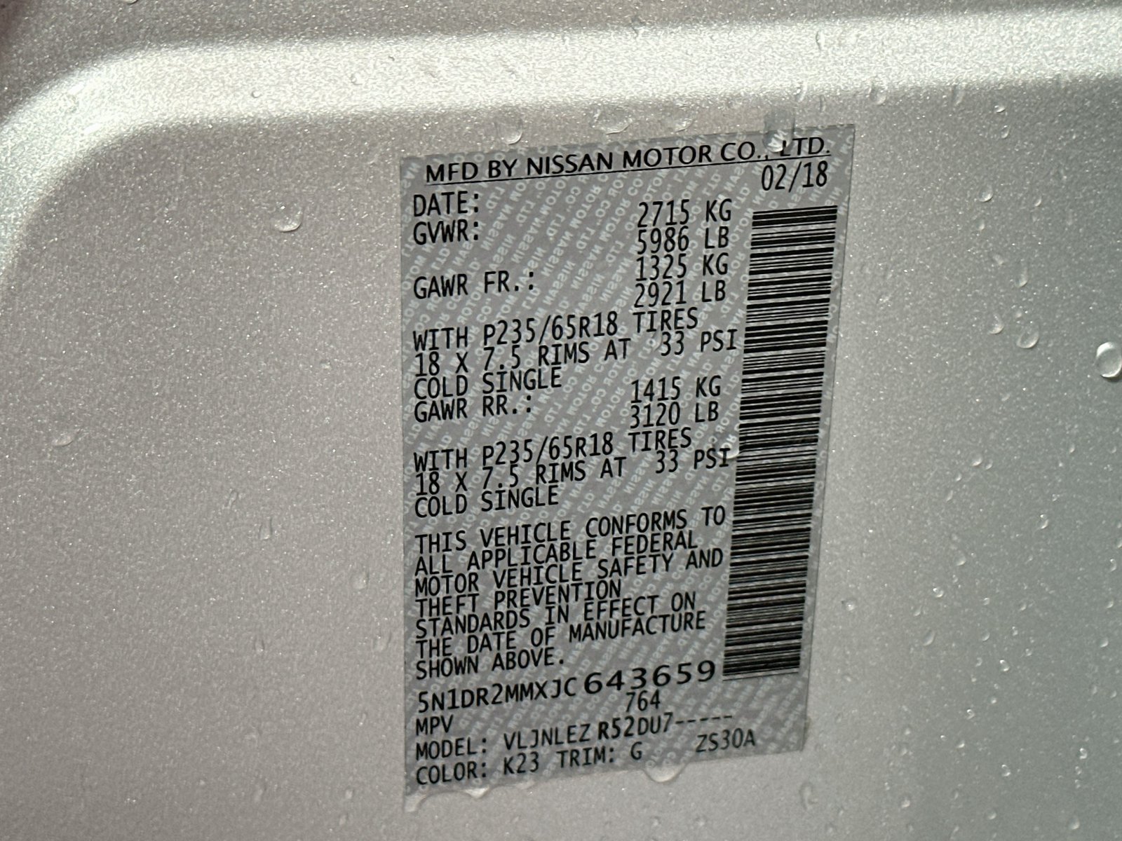 Used 2018 Nissan Pathfinder SV AWD/4WD image 31