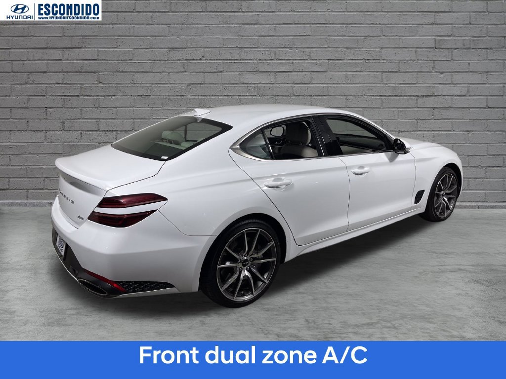 Used 2025 Genesis G70 2.5T AWD/4WD image 3
