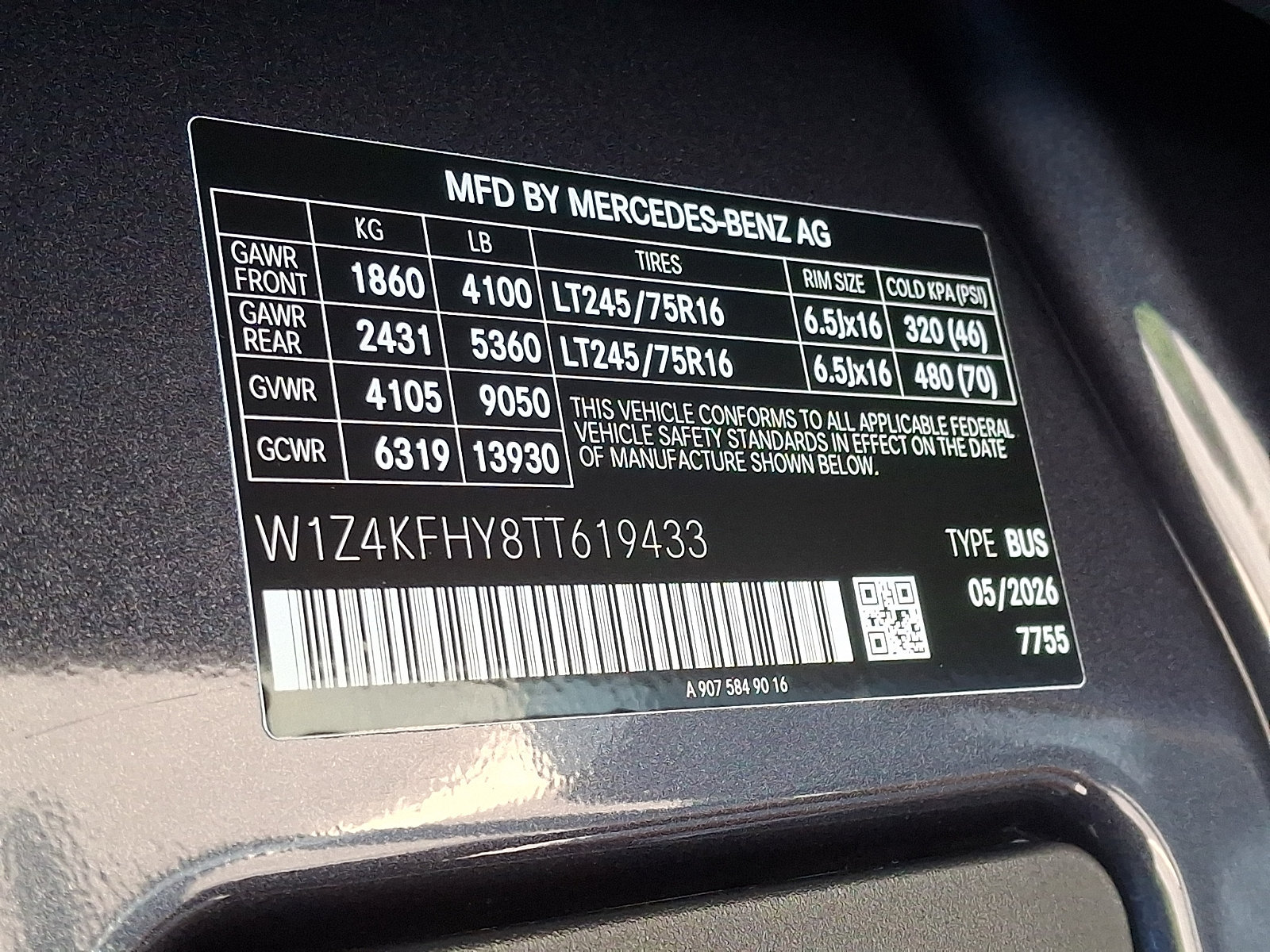 New 2026 Mercedes-Benz Sprinter 2500 image 19