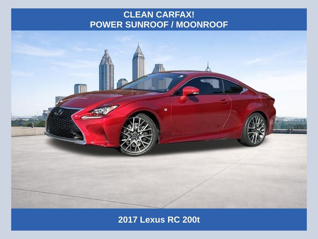 Used 2017 Lexus RC 200t