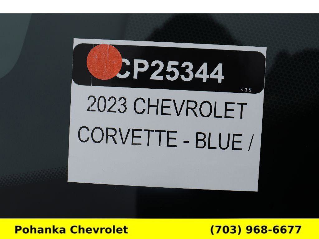 Certified 2023 Chevrolet Corvette Stingray Preferred Cpe w/ 2LT image 35