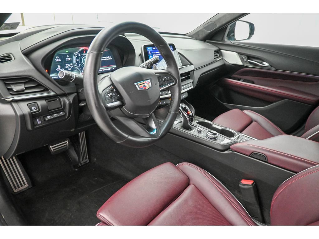 Certified 2023 Cadillac CT4 V w/ LPO, ONYX Package image 32