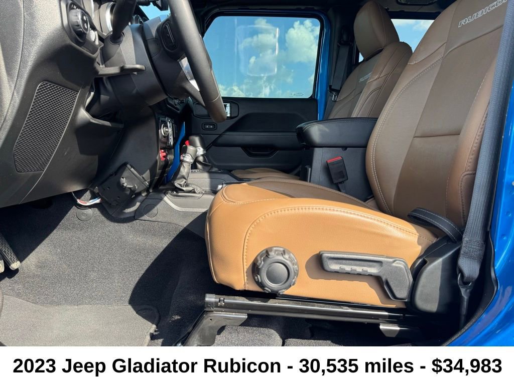 Certified 2023 Jeep Gladiator Rubicon w/ LED Lighting Group image 9