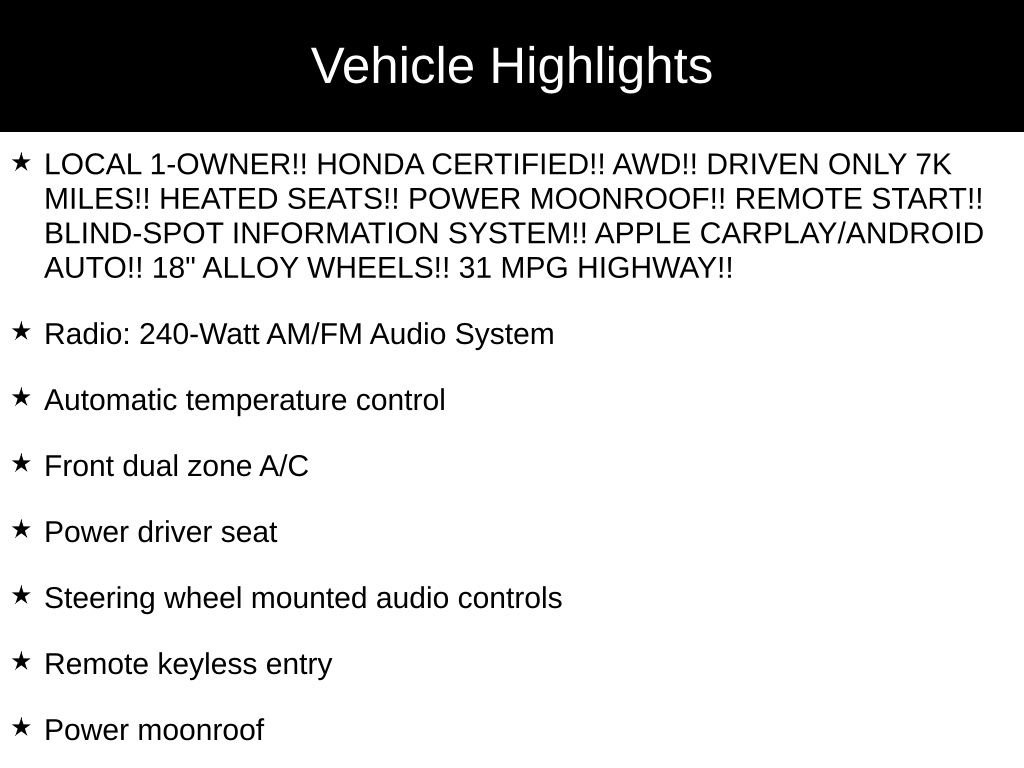 Certified 2026 Honda CR-V EX image 34