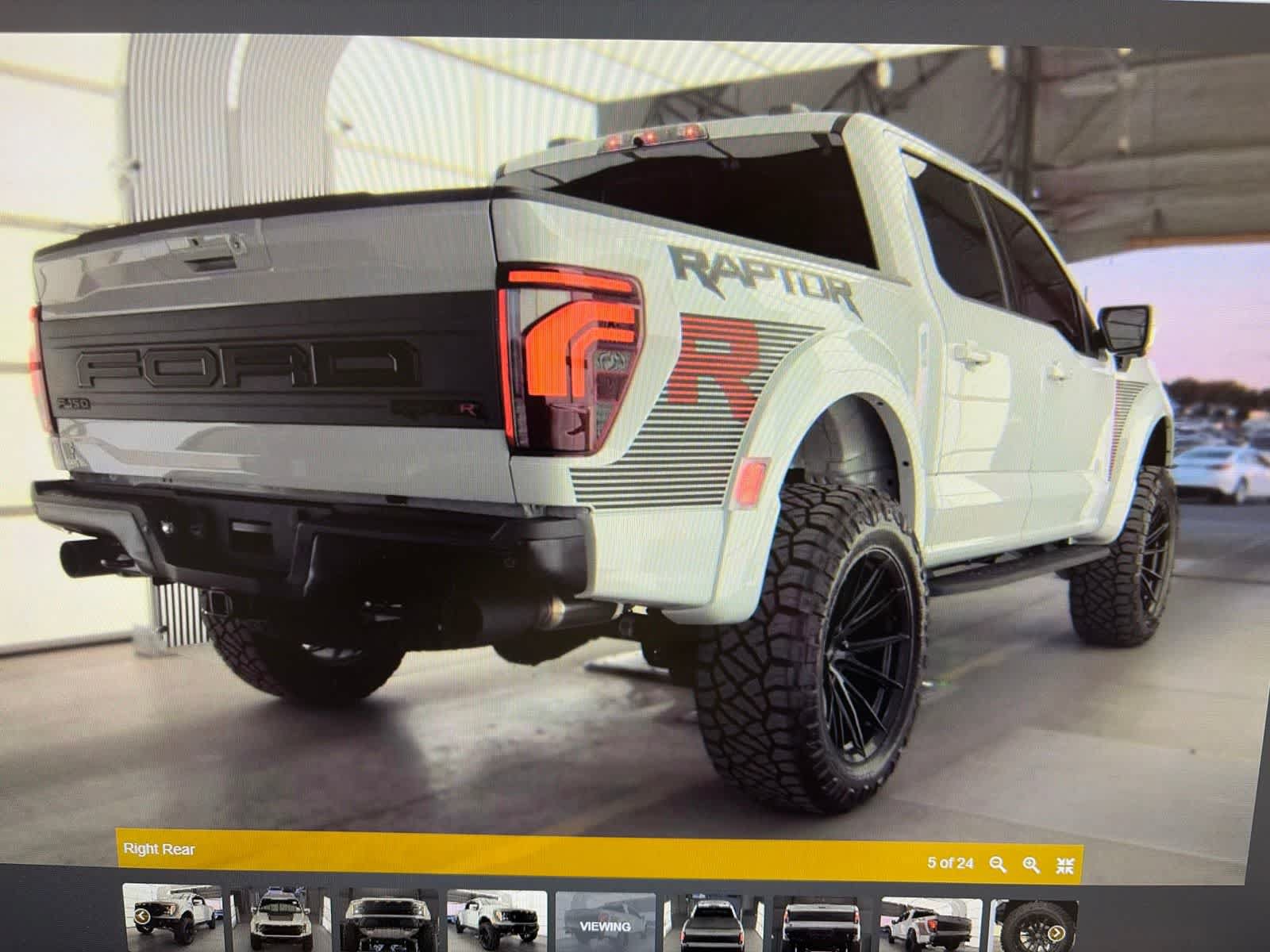 Used 2025 Ford F150 Raptor w/ Equipment Group 803A Raptor R AWD/4WD image 4