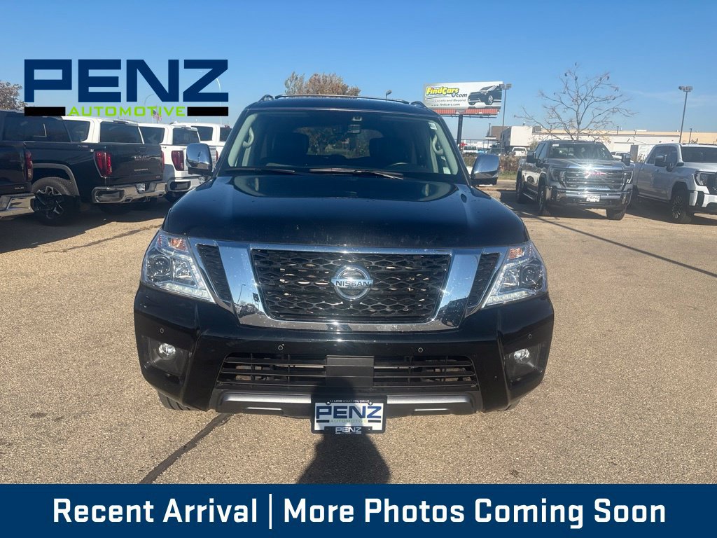 Used 2019 Nissan Armada Platinum w/ Captain's Chairs Package AWD/4WD image 3