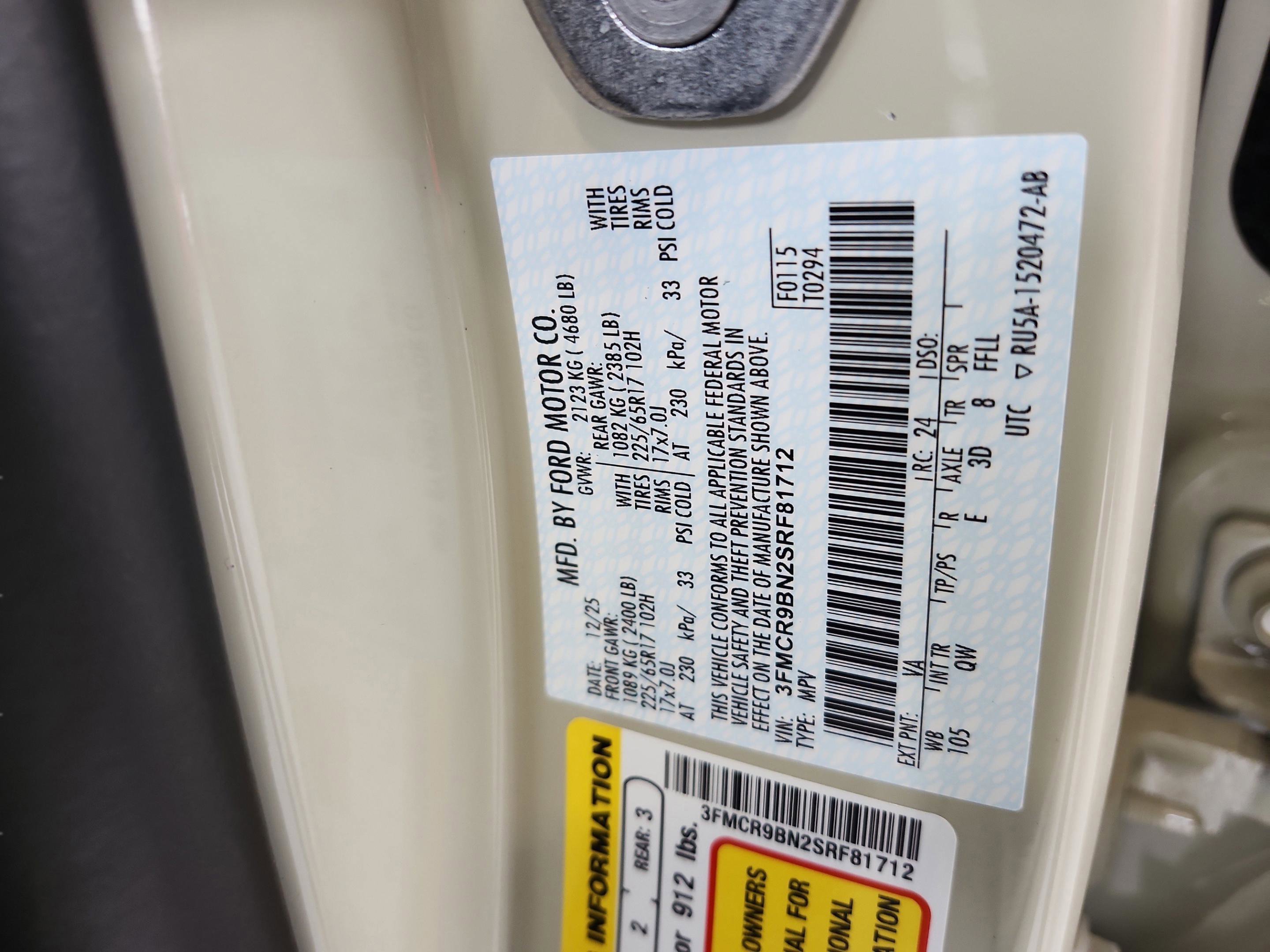 New 2025 Ford Bronco Sport Big Bend image 27