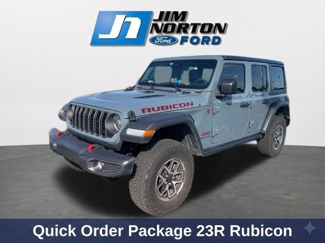 Used 2024 Jeep Wrangler Unlimited Rubicon w/ Technology Group AWD/4WD image 4