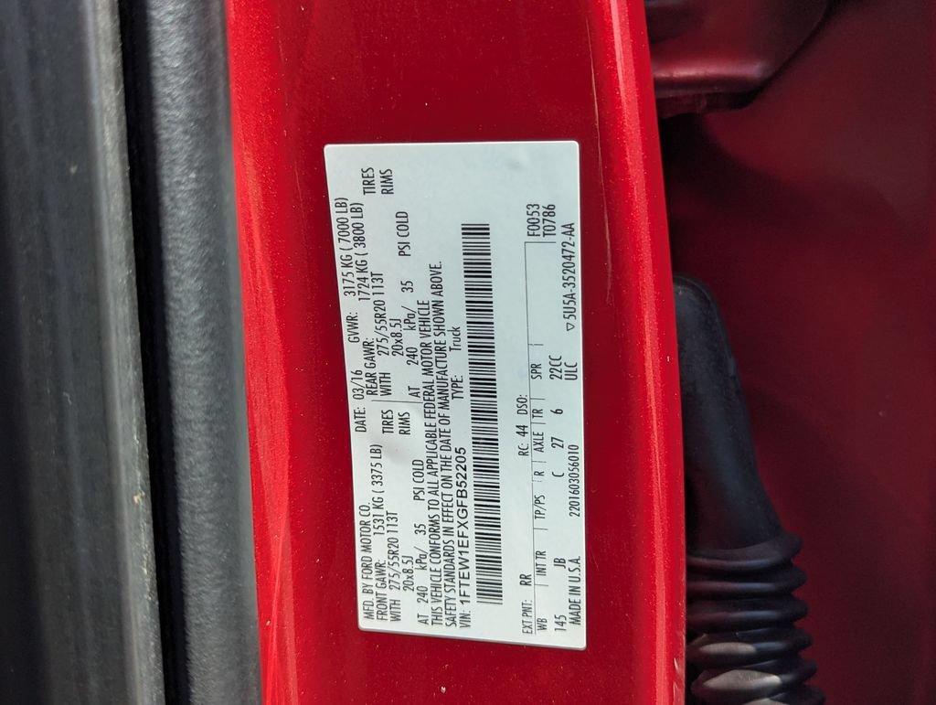 Used 2016 Ford F150 XLT w/ Equipment Group 301A Mid AWD/4WD image 29