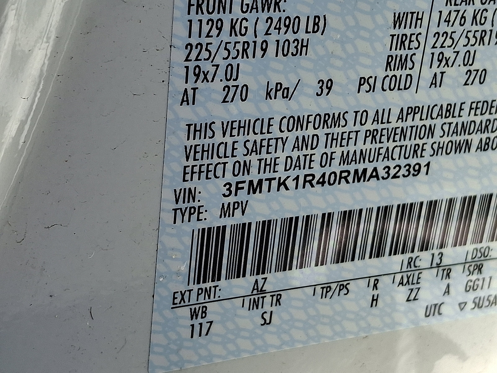 Used 2024 Ford Mustang Mach-E Select w/ Comfort Package Lite RWD image 27