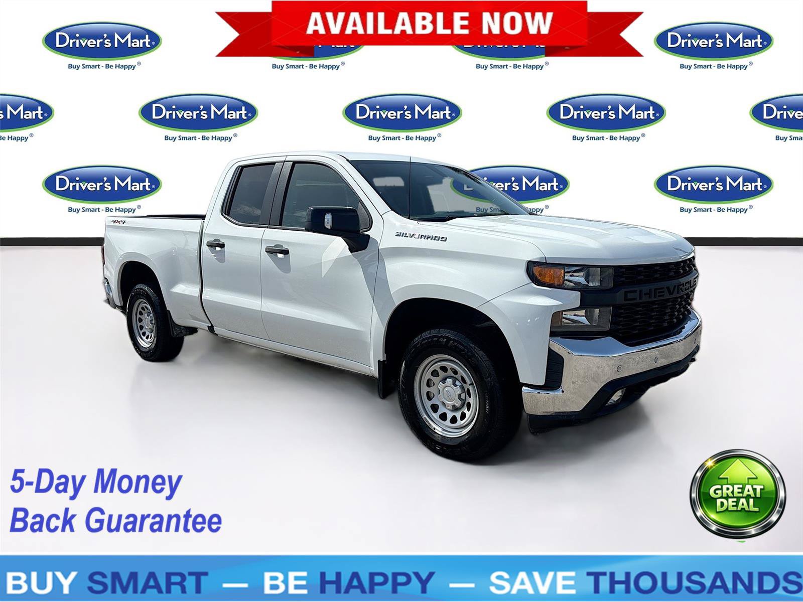Used 2021 Chevrolet Silverado 1500 W/T w/ WT Value Package AWD/4WD image 1