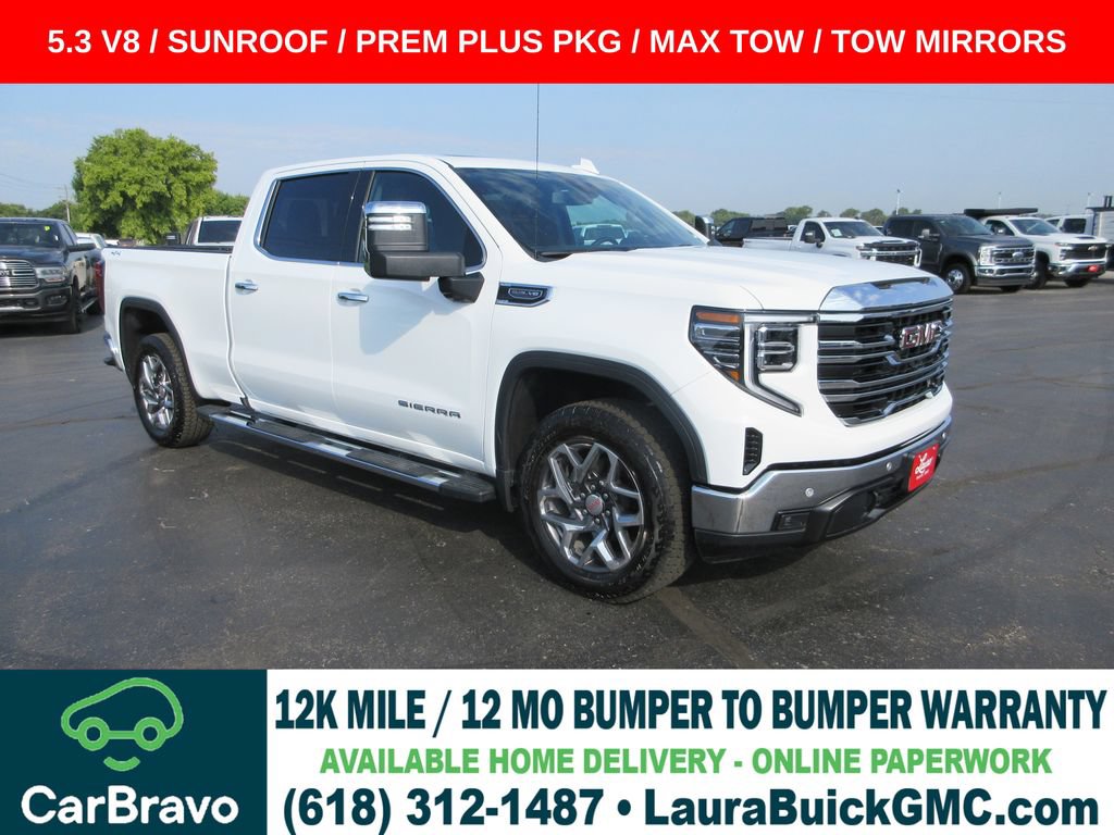 Certified 2026 GMC Sierra 1500 SLT w/ SLT Premium Plus Package AWD/4WD image 1