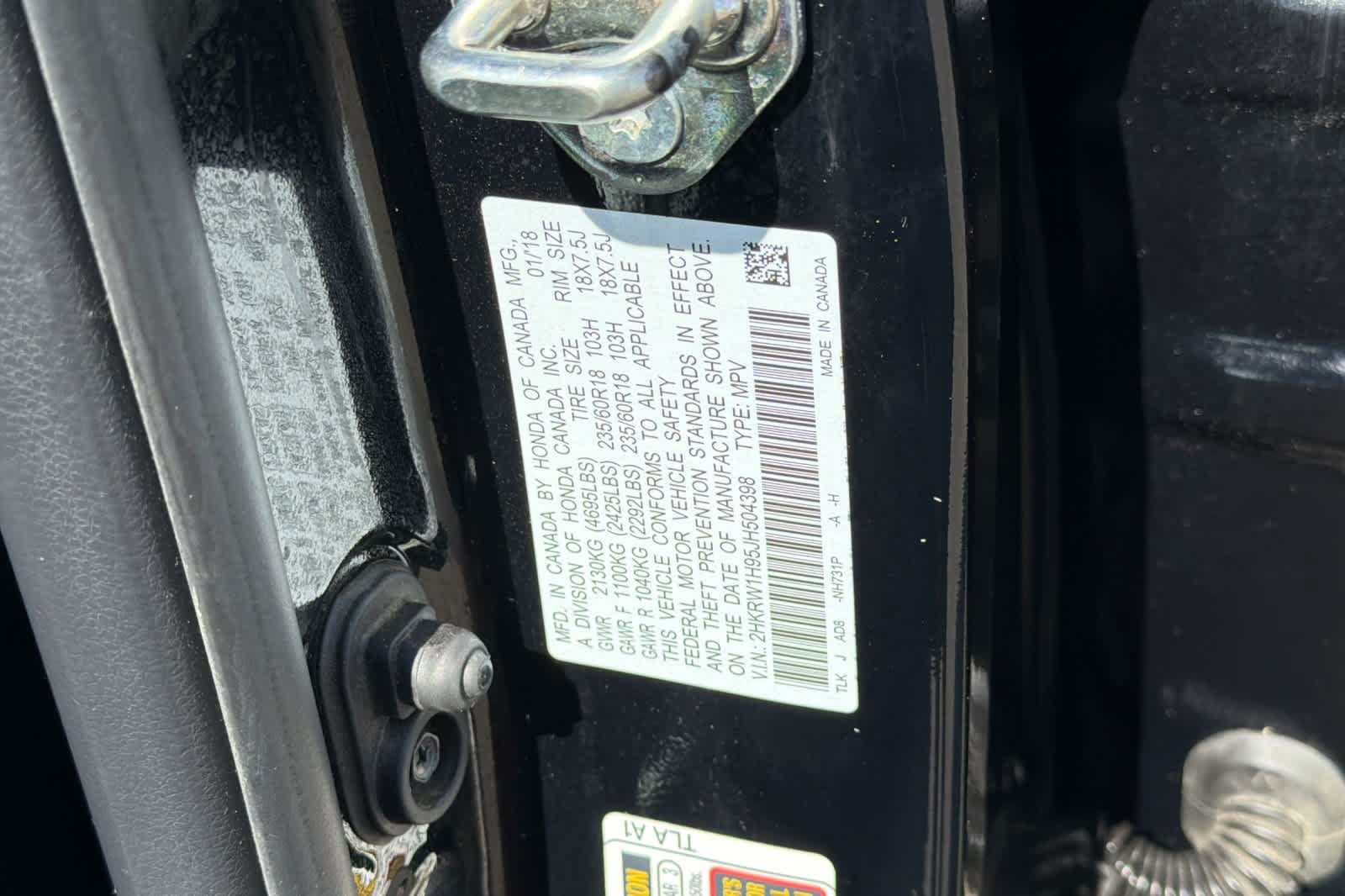 Used 2018 Honda CR-V Touring image 34