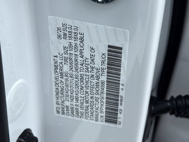 New 2026 Honda Ridgeline RTL image 40