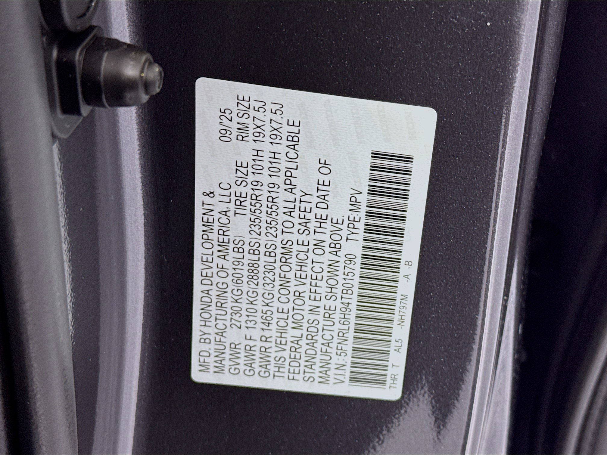 New 2026 Honda Odyssey Elite image 35