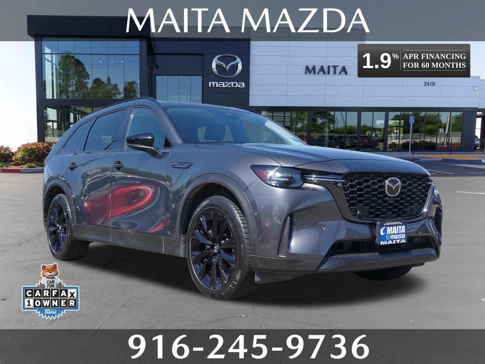 Certified 2025 MAZDA CX-90 3.3 Turbo w/ Premium Sport Pkg AWD/4WD 360° Tour