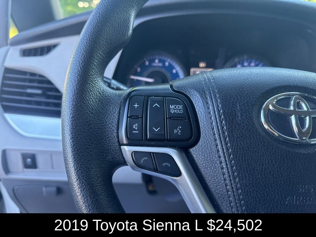 Used 2019 Toyota Sienna L FWD image 29