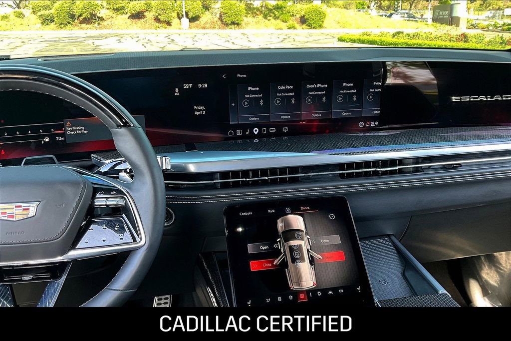 Used 2025 Cadillac Escalade ESV V w/ LPO, ONYX Package image 8