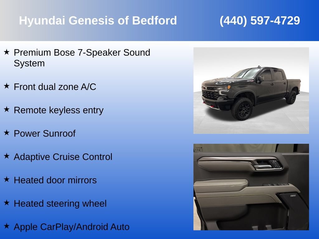 Used 2025 Chevrolet Silverado 1500 ZR2 w/ Technology Package AWD/4WD image 14