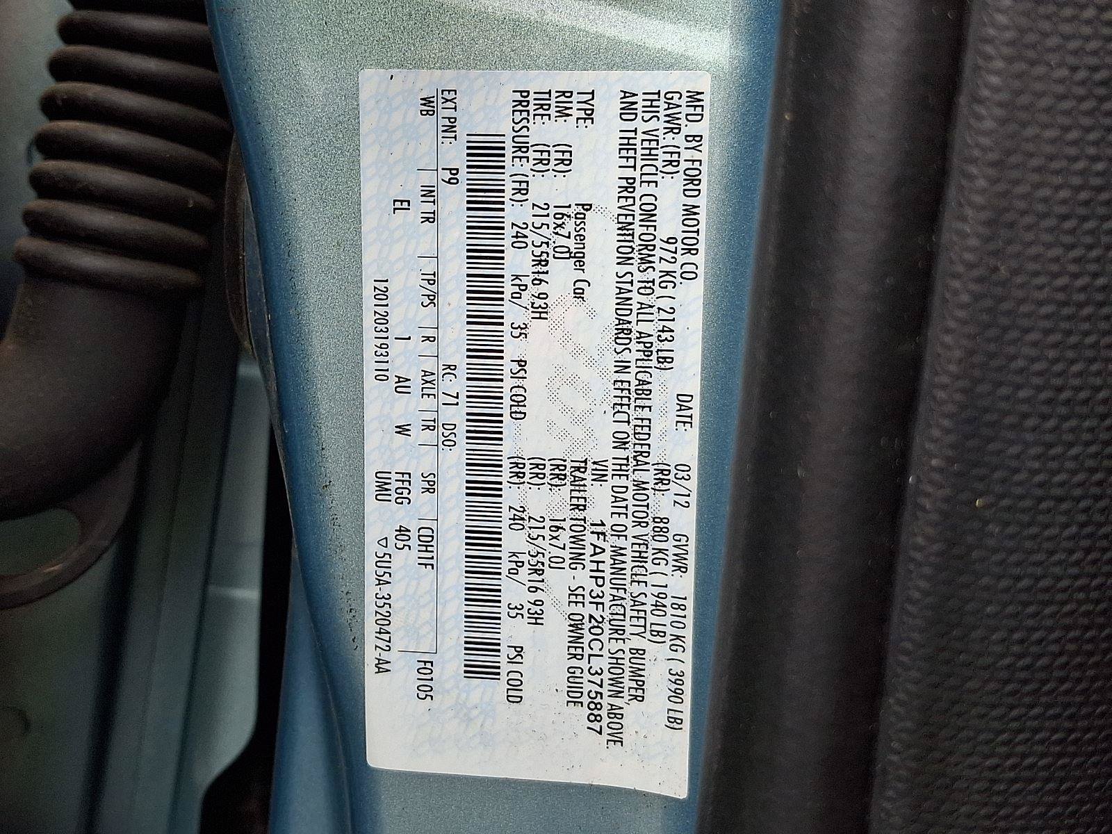 Used 2012 Ford Focus SE FWD image 27