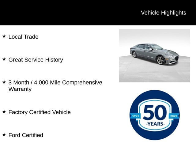 Used 2021 Hyundai Sonata SEL w/ Convenience Package FWD image 8