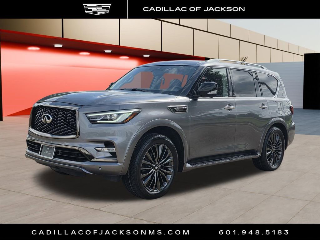 Used 2021 INFINITI QX80 Premium Select w/ Cargo Package