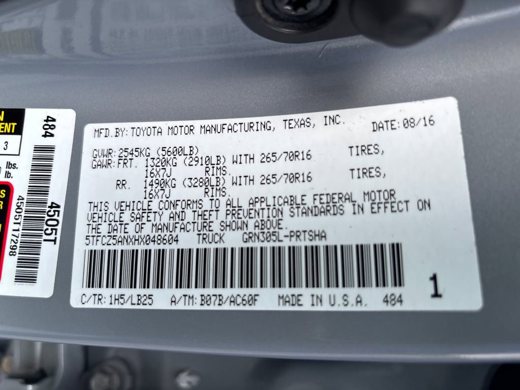 Certified 2017 Toyota Tacoma TRD Pro image 34
