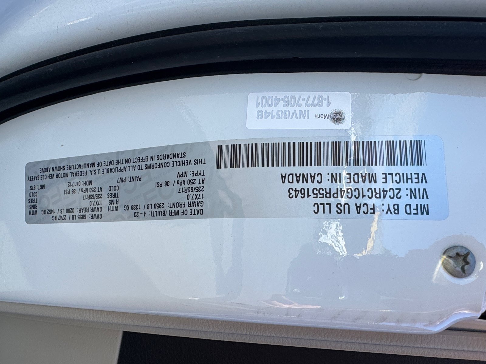 Used 2023 Chrysler Voyager LX FWD image 16