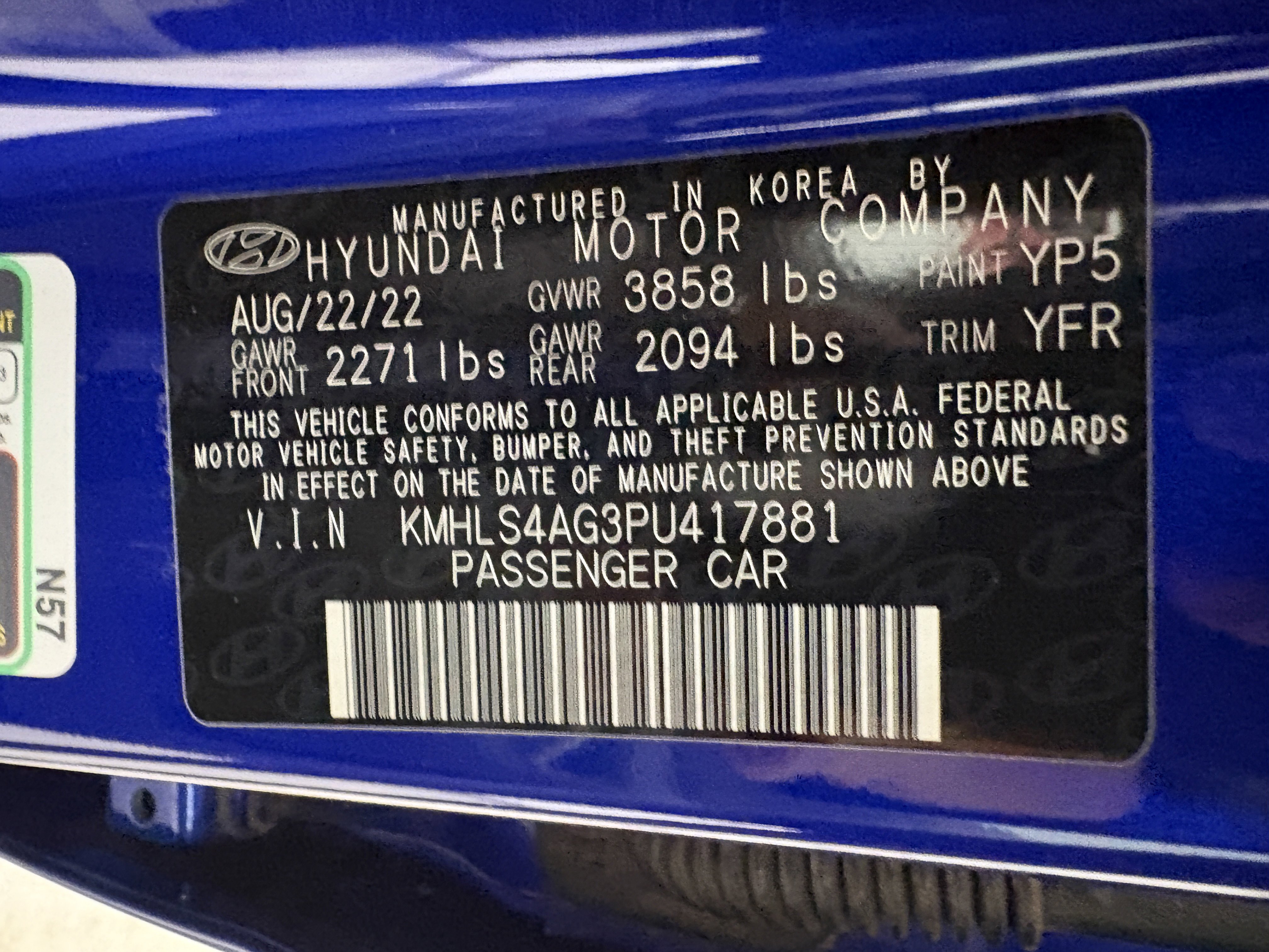 Used 2023 Hyundai Elantra SEL w/ Convenience Package FWD image 34
