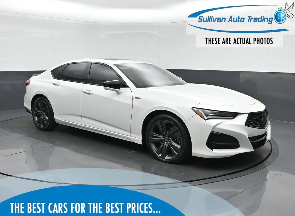 Used 2022 Acura TLX SH-AWD w/ A-SPEC Pkg image 1