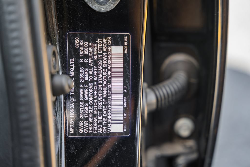 Certified 2020 Honda Civic LX image 33