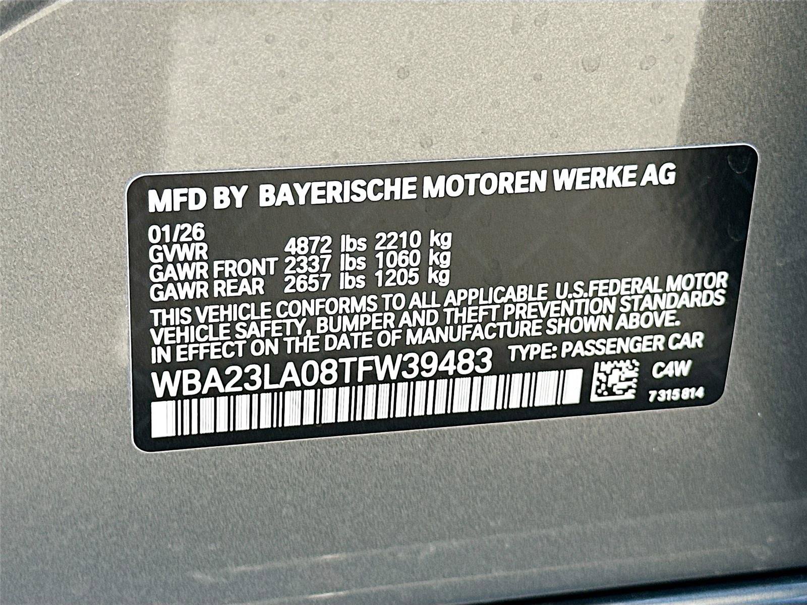 New 2026 BMW 330i xDrive Sedan w/ M Sport Package image 30