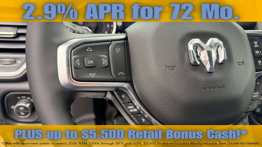 New 2026 RAM 1500 Big Horn AWD/4WD image 43