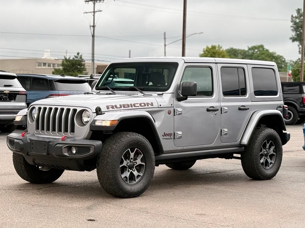 Used 2018 Jeep Wrangler Unlimited Rubicon w/ Uconnect 4C Nav & Sound Group AWD/4WD image 41