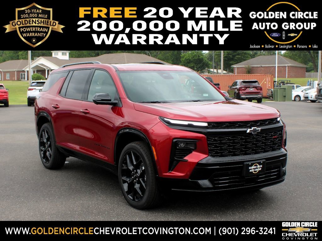 New 2026 Chevrolet Traverse RS