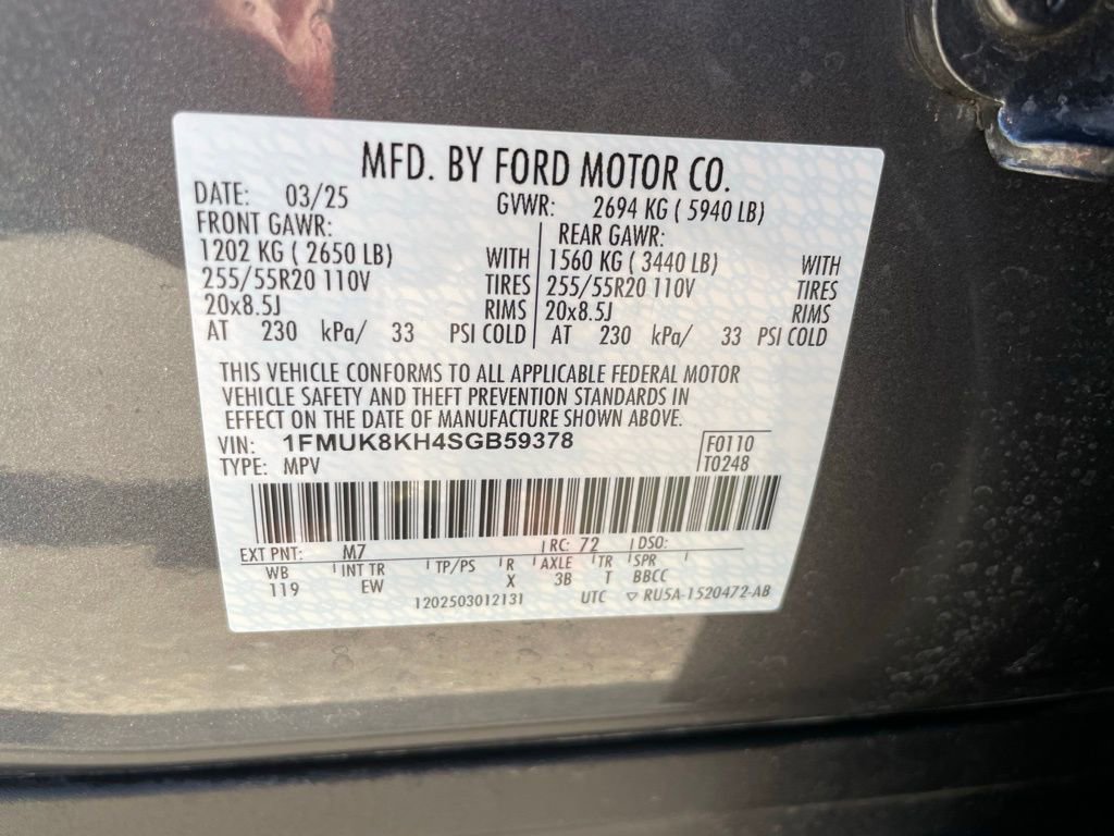 Used 2025 Ford Explorer ST-Line AWD/4WD image 46