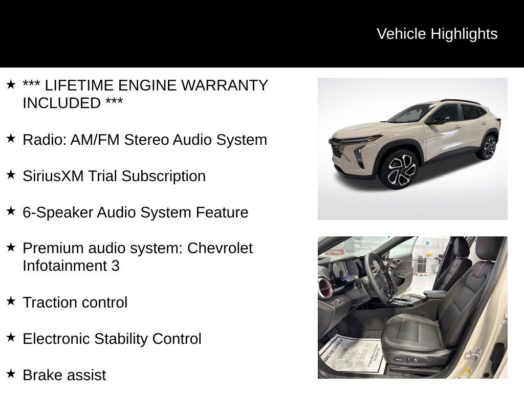 New 2026 Chevrolet Trax RS image 2