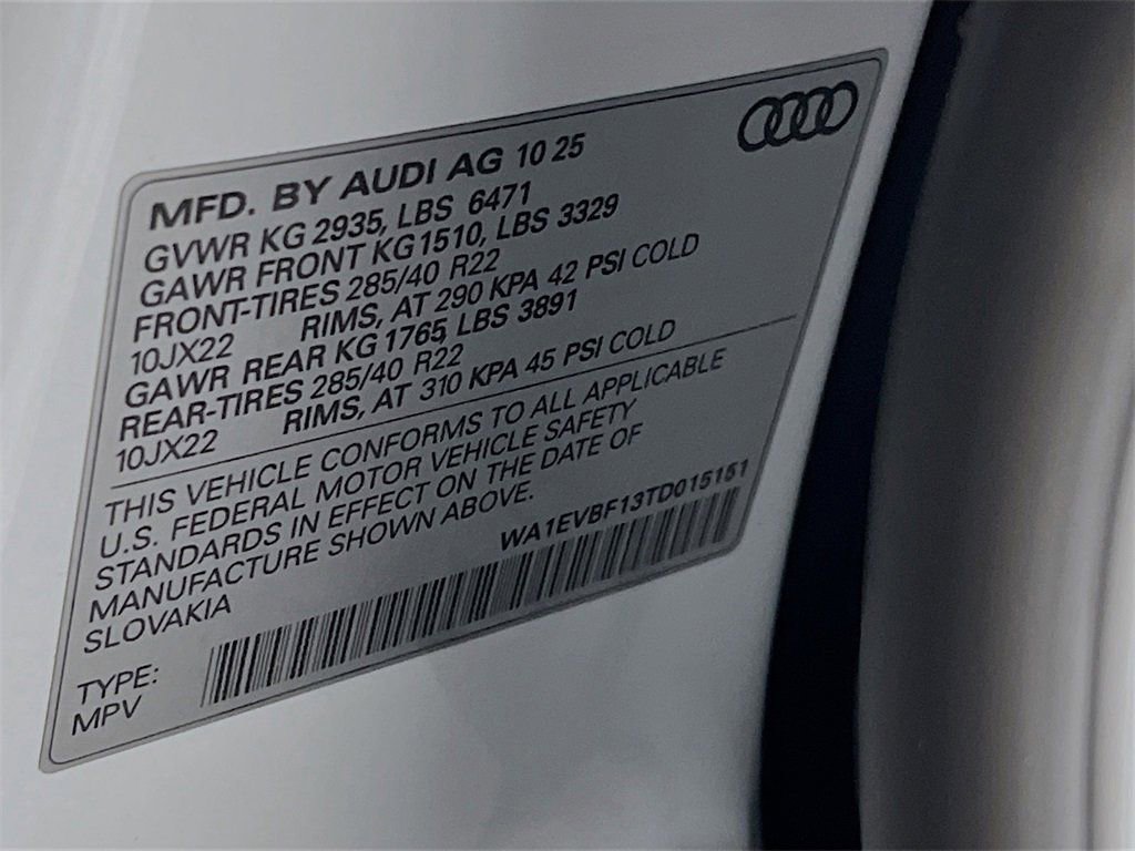 New 2026 Audi Q8 Premium Plus AWD/4WD image 32