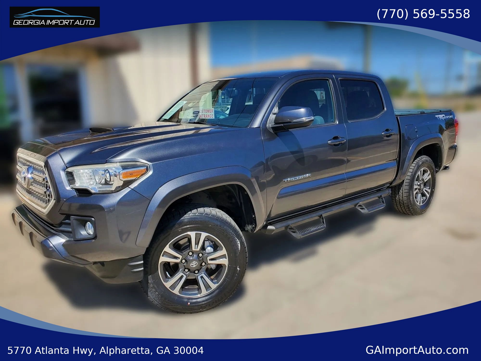 Used 2017 Toyota Tacoma TRD Sport w/ Tow Package image 1