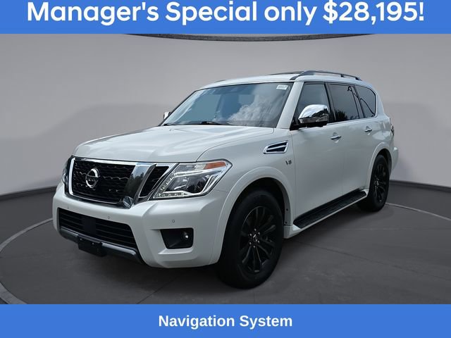 Used 2020 Nissan Armada Platinum w/ Captain's Chairs Package