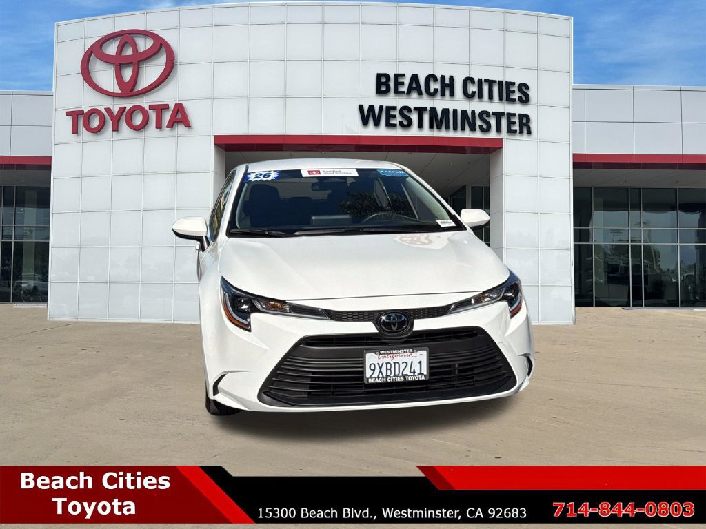 Certified 2026 Toyota Corolla LE w/ LE Premium Package FWD image 3