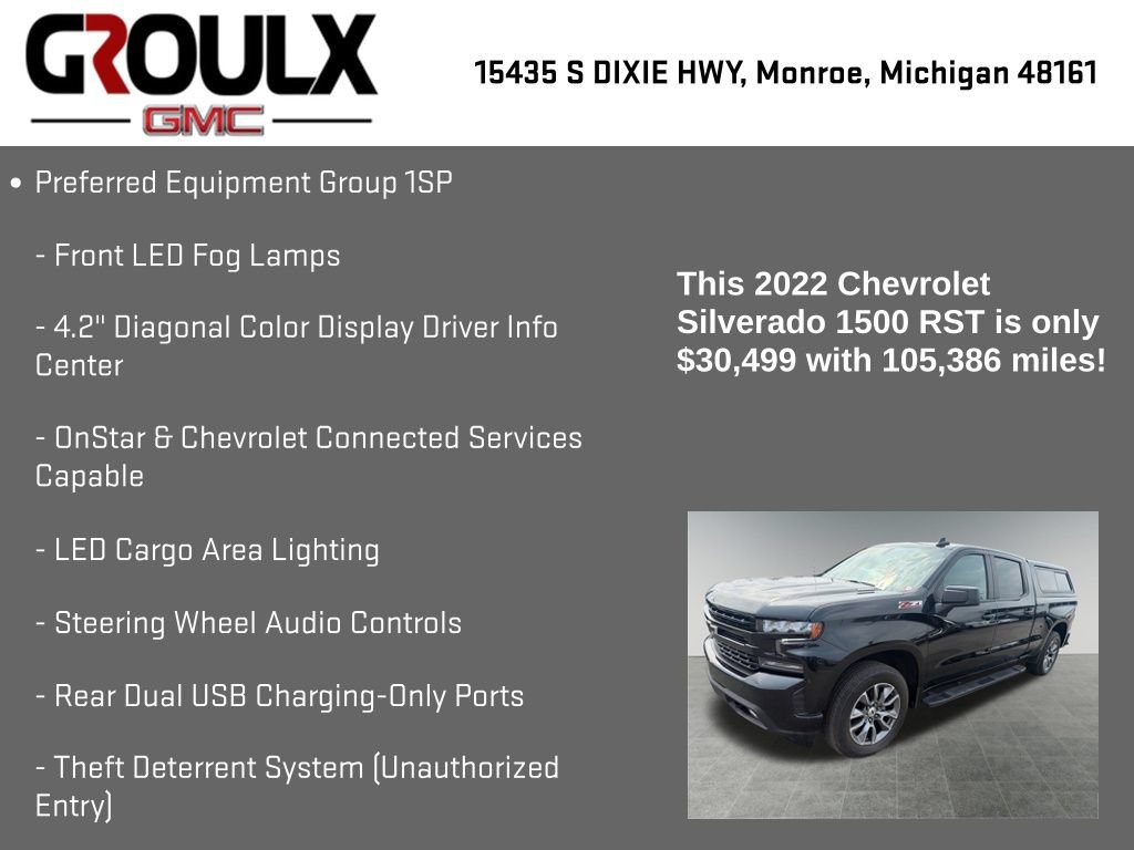 Used 2022 Chevrolet Silverado 1500 RST AWD/4WD image 29