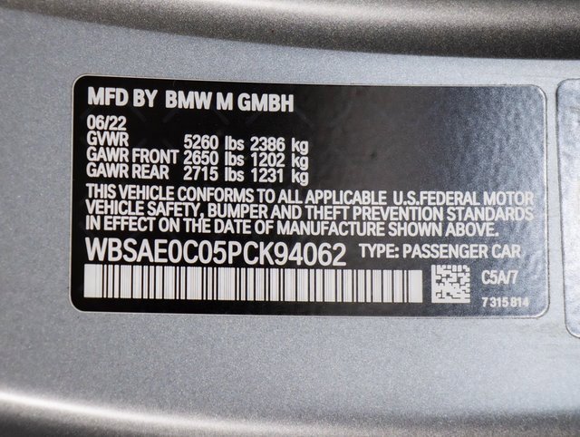 Used 2023 BMW M8 Competition w/ M Carbon Exterior Package image 23