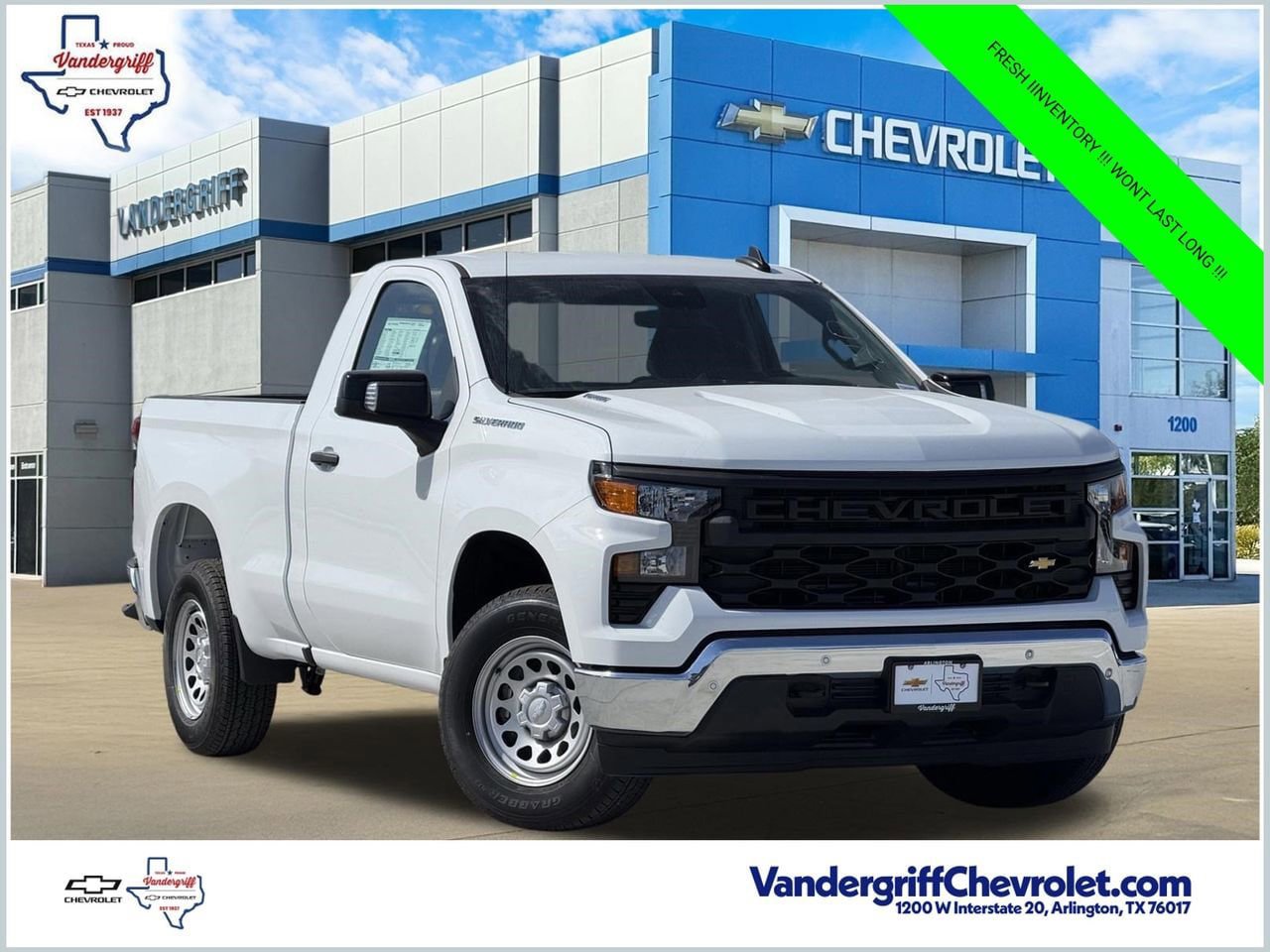 New 2026 Chevrolet Silverado 1500 W/T w/ WT Safety Package RWD image 1