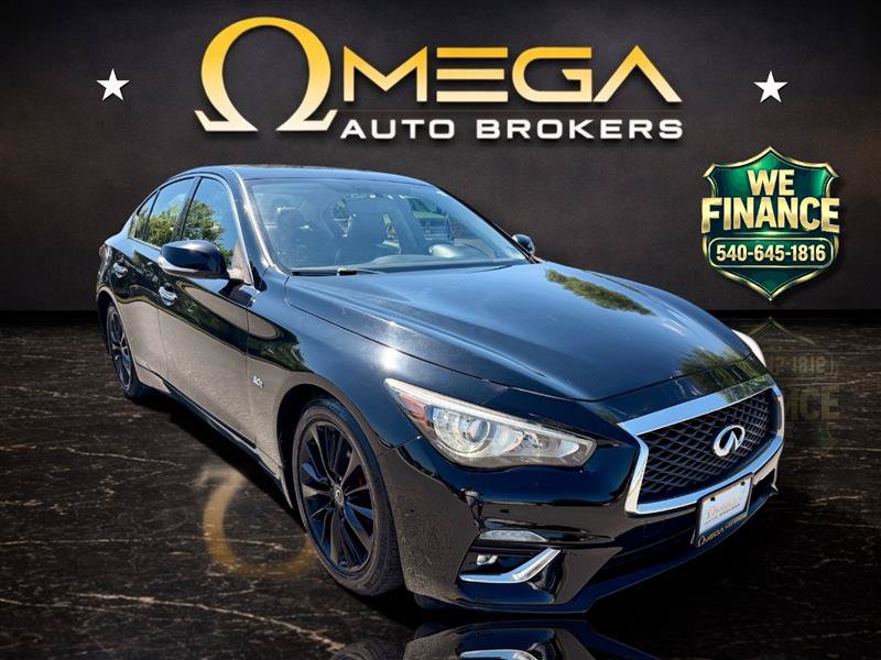 Used 2018 INFINITI Q50 Luxe w/ Essential Package (3.0T Luxe) AWD/4WD image 1