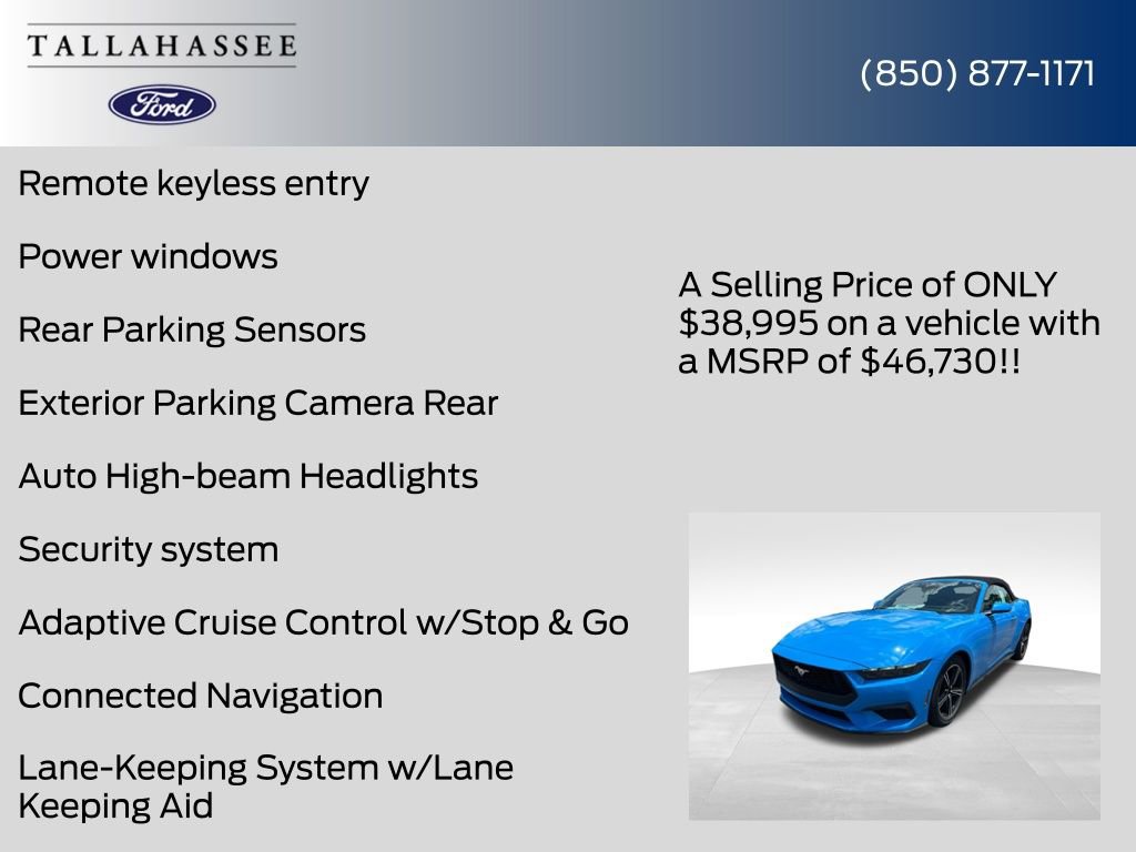 New 2025 Ford Mustang Premium RWD image 23