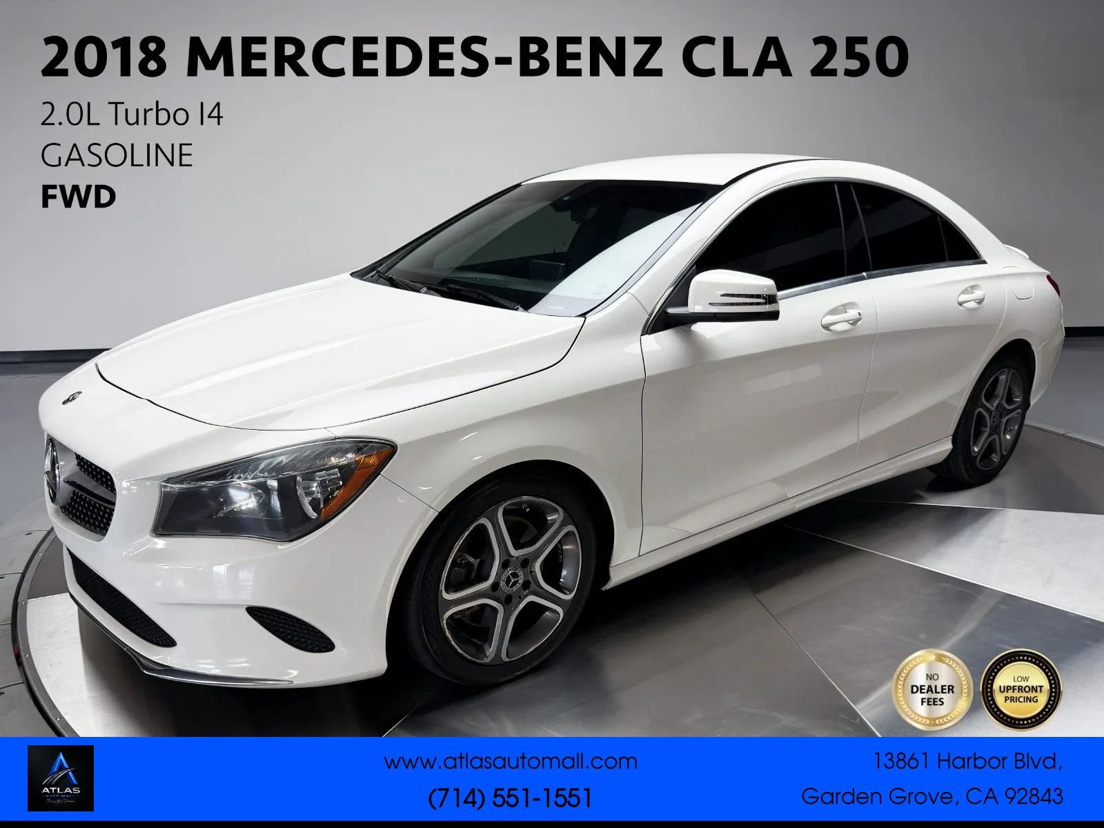 Used 2018 Mercedes-Benz CLA 250
